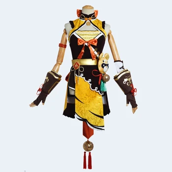 Žaidimas Genshin Poveikį, cosplay Kostiumai, Xiang Ling Cos Naują Žaidimą Projekto moteriškų Rūbų Perukas Helovinas Kostiumas Genshin Vaidmenų žaidimas