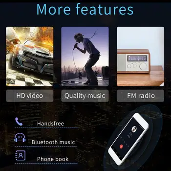 Android 8.1 Keturių Branduolių 7 Colių 2 DIN Touch Screen Automobilinis HD MP5 Grotuvas Radijas BT USB, FM, GPS, WIFI Vairas Kontrolės Veidrodis Nuorodą