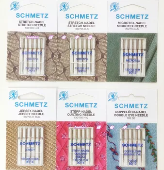 Vokietija SCHMETZ, adatos elastinga ir megzti audiniai, vilna pluošto adatos, nemokamai quilting adatos