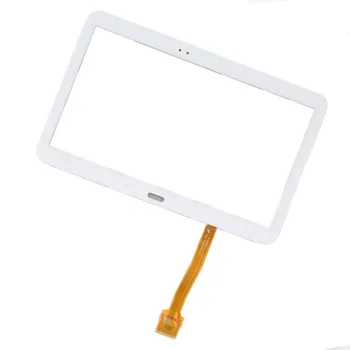 Nemokamas pristatymas White/Black Galaxy Tab 3 10.1 GT-P5200 P5200 P5210 Tab3 Planšetinį kompiuterį lietimui skaitmeninis keitiklis