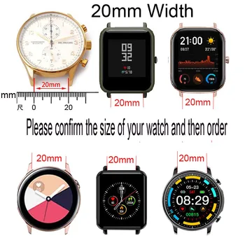Silikono Dirželis Xiaomi Huami Amazfit Pvp S U GTS 2 Mini GTR 42mm Apyrankę Watchband 20mm Smart Watch Band Greito atjungimo