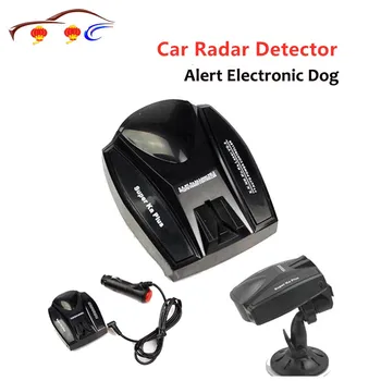 Anti Radaras Automobilio Greičio Detektorių,A381 Automobilio Greitis Balso Įspėjimo Elektroninės Šunų Radaro Detektorius, anglų ar rusų Pasirinkti E09
