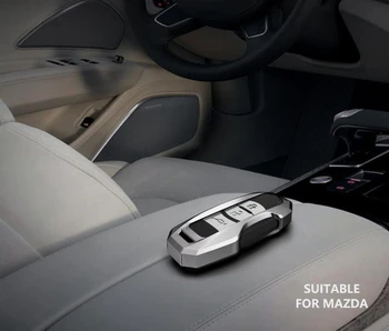 Automobilių Keychain Atveju Turėtojas Mazda CX-5 CX-9 CX-3 CX-4 Axela 