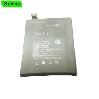 SanErqi 3.8 V 3000mAh baterija BL-N3000C Didelės Talpos Karšto Naujas Pakeitimas Li-ion Baterija Bateria Už IUNI I1 BL-N3000C Baterijos