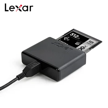 Originalus Lexar Professional USB 3.0 CFast 2.0 Vieno Kortelių Skaitytuvas CF (Compact Flash Atminties Kortelės Skaitytuvas Lecteur
