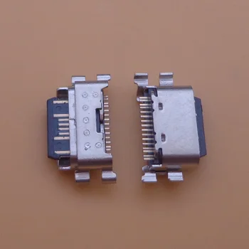 50pcs/daug Įkroviklis, Micro USB Įkrovimo lizdas Doko Jungtis Lizdas Xiaomi 6X Mi 6X Mi6X Mi A2