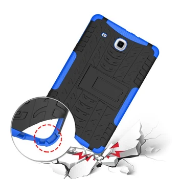 Amor Sunkiųjų Silikono Sunku, PC Case For Samsung Galaxy Tab E 9.6 T560 T561 Planšetinio kompiuterio Dangtelis 