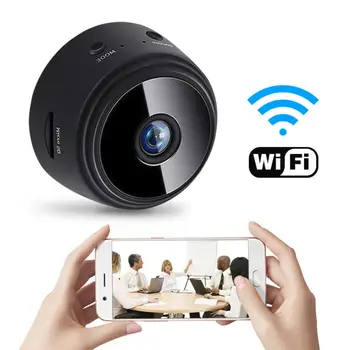 Mini Kamera A9 1080P WiFi kamera Home Security mini vaizdo Kamera Naktinio Matymo Nuotolinio Stebėti, Belaidžių, Stebėjimo Kameros, ip kameros