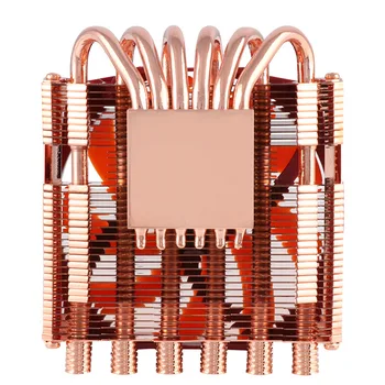 Thermalright AXP-100 FULL VARIO CPU Aušintuvo 6 Heatpipes 58mm aukščio žemo profilio HTPC ATX CPU Aušinimo ventiliatorius 115x 2011 2066 AM4