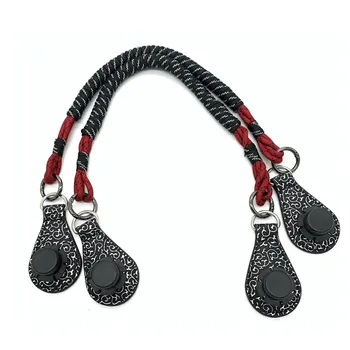 65cm 1 pora virvės rankena obag raudonos spalvos virvė