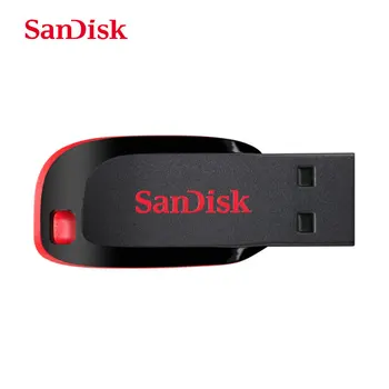 SanDisk USB Flash Diskas 128GB Mini Pen Drive 64GB Pendrive 32GB, USB 2.0 Flash Drive 16GB Memory stick 8GB USB diską