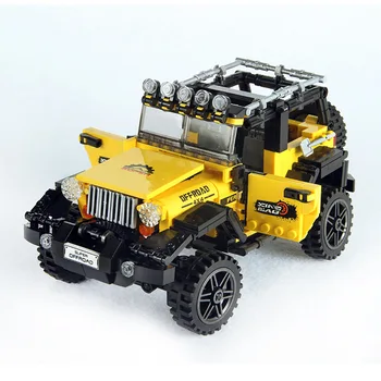 Biuro įranga, Automobilių Žaislai Suderinama Su lEGOED 03024 Land Rover Defender Nustatyti Asamblėjos Automobilio Modelio, Statyba Blokai, Plytos Kalėdų Žaislai
