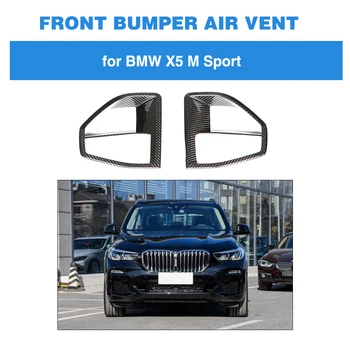 Bamperio Angas BMW X5 G05 M SPORTAS 2019 2020 Priekinio Buferio Oro ventiliacijos Angos Skaldymo Anglies Pluošto