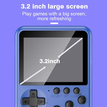 Duomenų Varlė 16 Bitų Vaizdo Retro Žaidimų Konsolės Pastatyta 3200+ Žaidimai Mini Nešiojamą Žaidimų Konsolę Už GBA/MAME Parama TF Kortelę TV Išėjimo