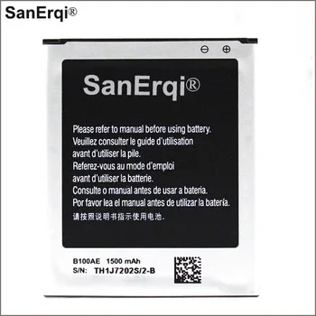 SanErqi 1500mah B100AE Bateriją, Skirtą Samsung GT-S7898 GT-S7270 Galaxy Ace 3 3G GT-S7272 Baterija