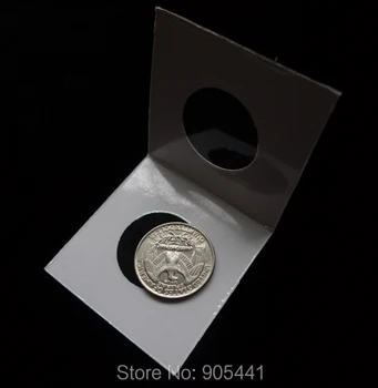 2*2 Professional Kartono Mylar Popieriaus Monetos Turėtojų Salto suteikia 50 Vnt. Už Skersmuo 25 mm Monetų Nemokamas Pristatymas