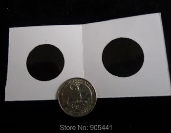 2*2 Professional Kartono Mylar Popieriaus Monetos Turėtojų Salto suteikia 50 Vnt. Už Skersmuo 25 mm Monetų Nemokamas Pristatymas