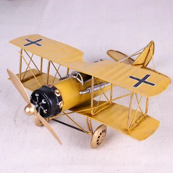 2020Hot Derliaus Metalo Plokštumos Namų Puošyba, Orlaivio Modelis Žaislai Vaikams Lėktuvo Miniatiūriniai Modeliai, Retro Kūrybos Namų Dekoro