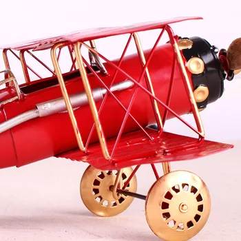 2020Hot Derliaus Metalo Plokštumos Namų Puošyba, Orlaivio Modelis Žaislai Vaikams Lėktuvo Miniatiūriniai Modeliai, Retro Kūrybos Namų Dekoro