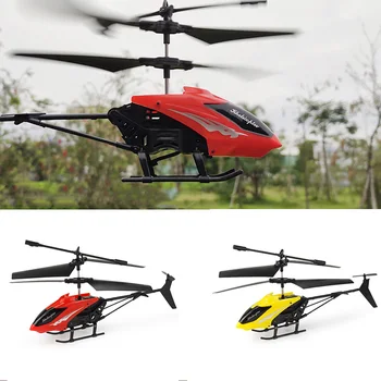 2.5 Kanalų RC Sraigtasparnis Žaislas Mini Drone Sraigtasparnis RC Quadcopter Žaislai Vaikams Dron RC Sraigtasparnis Gyro Geltona RC Drone Dovana