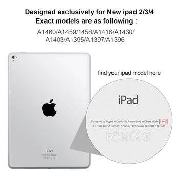 Naujas Šarvai Case For iPad 2 3 4 Funda Vaikai Saugiai Sunkiųjų Silikono Hard Cover For Apple ipad 234 9.7 colių Tablet Atveju+filmas+rašiklis