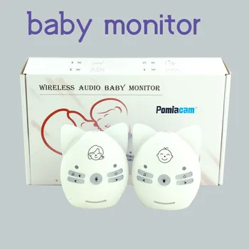 V20/V30 Nešiojamų auklė 2,4 GHz Baby Monitor Audio Skaitmeninės Transliacijos garso, Dvigubo Ryšio Naktį šviesos
