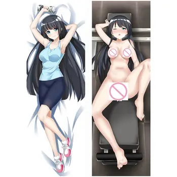 Anime Hantelio Nan Kilogramą Moter pagalvę Padengti Dakimakura atveju Seksuali mergina 3D dvipusis Patalynės Kūno Hugging Pritaikyti otaku Dovanos