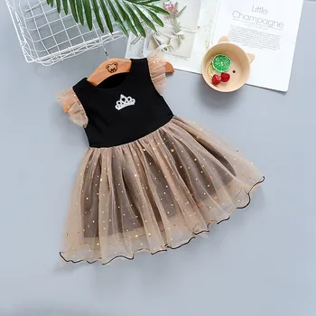 Vasaros Naujagimiui Kūdikių Dress Medvilnės Vaikiška Suknelė 2021 Naujas Šalis Suknelės Mergaitėms Mados Baby Girl Drabužiai