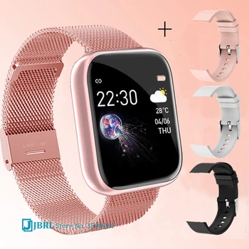 2020 Ponios Sporto Apyrankę Smart Watch Moterų Smartwatch Vyrų Smartband 