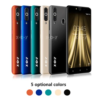 XGODY K20 Pro 4G Išmanųjį telefoną pirštų Atspaudų Mobiliuosius Telefonus, 2 GB 16GB Dual Sim 5.5