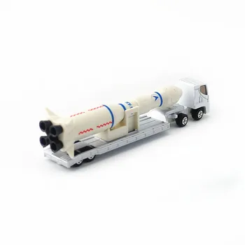 Diecast Metal Žaislo Modelis/Platforma Sunkvežimis ir Raketų Transporter Automobilių/Dovana Vaikams/Švietimo Kolekcija