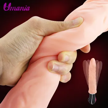 Dildo Vibratorius atsparus Vandeniui 12 Greičiu G Spot Vibracijos Moterų Erotinis Suaugusiųjų Makšties Masturbator Sekso Žaislas Moterims USB Įkrovimo