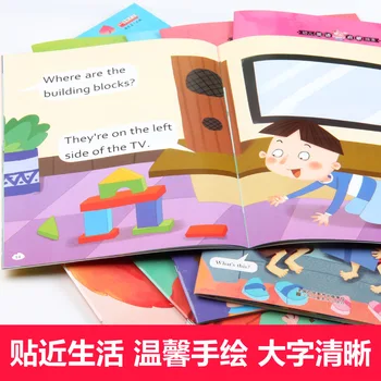 Anglų Paveikslėlį Garso Kinų anglų pagrindinių skaitymo istorija knyga darželio vaikų ankstyvojo kalbų nušvitimą knygelėse