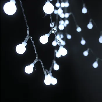 10M/5M Pasakų Girlianda LED Kamuolys String Žibintai Chrismtas Lemputė Pasakų String Dekoratyvinis Apšvietimas Atostogų Vestuves Apdaila