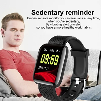 D13 Smart Watch Vyrai Moterys Smartband Kraujo Spaudimo Matavimas Vandeniui Fitness Tracker Apyrankę Širdies Ritmo Monitorius Smartwatch