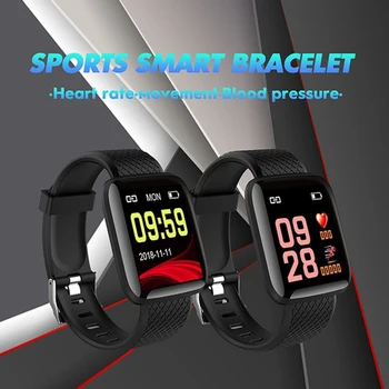 D13 Smart Watch Vyrai Moterys Smartband Kraujo Spaudimo Matavimas Vandeniui Fitness Tracker Apyrankę Širdies Ritmo Monitorius Smartwatch