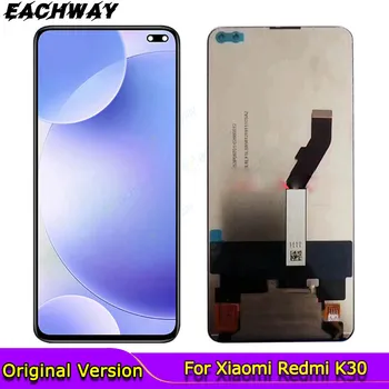 X2 LCD Xiaomi Redmi K30 5G LCD Ekranas Jutiklinis Ekranas skaitmeninis keitiklis Asamblėjos Pakeisti Už Xiaomi Redmi K30 5G Ekranas su karkasu