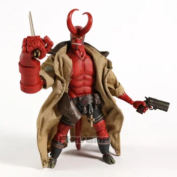 MEZCO Hellboy Anung Jt Rama PVC Veiksmų Skaičius, Dark Horse Comics Kolekcijos Modelis Super Herojus Žaislas