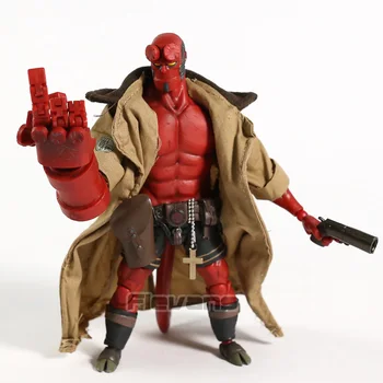 MEZCO Hellboy Anung Jt Rama PVC Veiksmų Skaičius, Dark Horse Comics Kolekcijos Modelis Super Herojus Žaislas