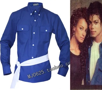 MJ Michael Jackson taip, kaip jūs padaryti mane jaustis blue marškinėliai proformance kolekcija