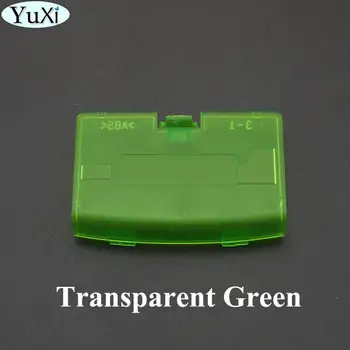 YuXi 50pcs/daug Įvairių Spalvų Baterijos Dangtelį Durų Dangtelis Pakeisti Už Nintend už Gameboy Anksto, GBA Konsolės Violetinė raudona geltona