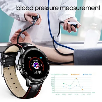 LIGE 2019 Naujas Smart Watch Vyrų Širdies ritmas, Kraujo Spaudimas Fitness Tracker Sporto Žiūrėti IP67 atsparus Vandeniui Smartwatch Pedometer+Box