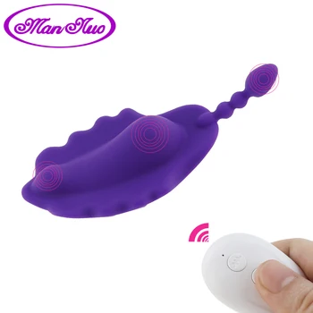 Ergonomiškas Dizainas Klitorio Sekso Žaislai Moterims, Nešiojami G Spot Vibratorius ir Nuotolinio Valdymo Vibracija Kelnaitės Makšties Clit Stimuliatorius