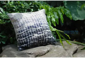 Kūrybos Rašalo skersaruožių pagalvę Juoda balta Lininė pagalvėlė pagalvę Skalbiniai, pagalvės, dekoratyvinės pagalvėlės sofa Automobilių pagalvėlė