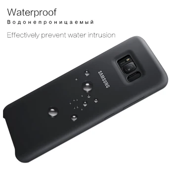 Samsung S8 atveju silikono galinį dangtelį galaxy S9 plus note8 sunku telefono dėklas Pilną apsauginį S 8 9 plius prabanga S8plus originalus