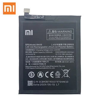 Xiao Mi Originalus Baterijos BM3B Už Xiaomi Sumaišykite 2 2S Mix2S 3300mAh Didelės Talpos Įkraunamas Telefonas Pakeitimo Batteria Akku