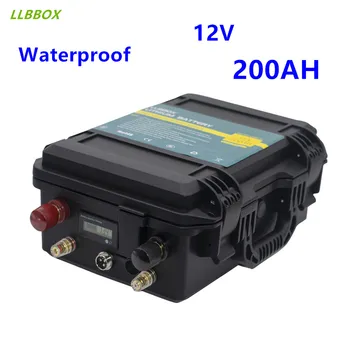 12V 200AH ličio baterija vandeniui 12V ličio baterija, su 20A įkroviklio valties variklių, inverter,RV,ir tt