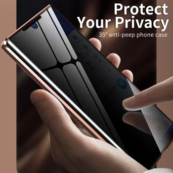 Mados Privatumo Apsaugos Dangtelis Skirtas Samsung Galaxy Note, 20 Atveju dvipusis antidetonaciniai Stiklo Samsung Galaxy Note20 Ultra