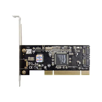 PCI 2 Port SATA RAID Controller Card Sil3112 chipset SATA PCI Serial ATA Host Valdiklio plokštė