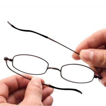 Vyrai skaitymo akiniai moterims recepto akinius metaliniais rėmais 1.5 2.0 2.5 3.0 plonas aišku, akiniai